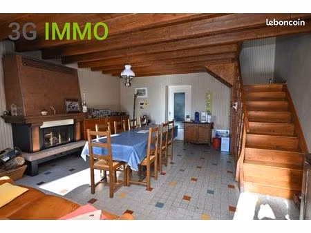 maison avec dependances  terrain arboré et entretenu entièrement clos  grange à rénover