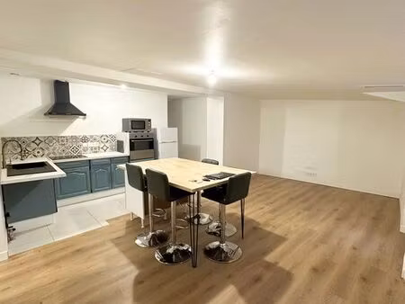 appartement t3 climatisé avec jardin
