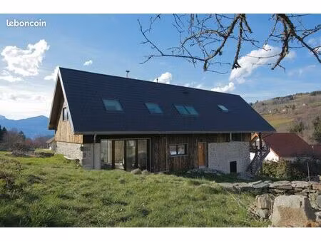 maison écologique individuelle à laval en belledonne