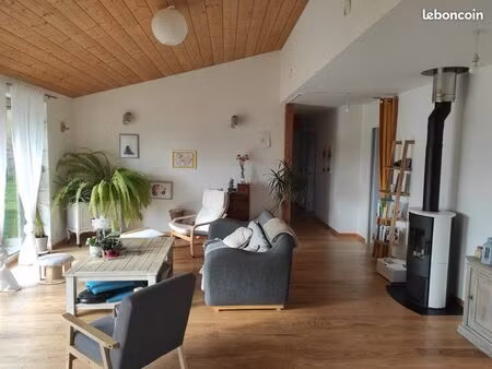 morbihan maison ossature bois - 5 pièces - 116m²