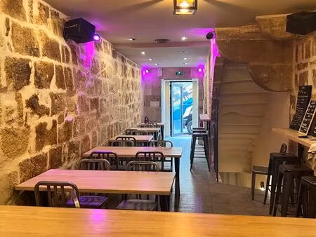local commercial 60 m² avec licence iv et matériel – centre montpellier (corum) – bail 3/6