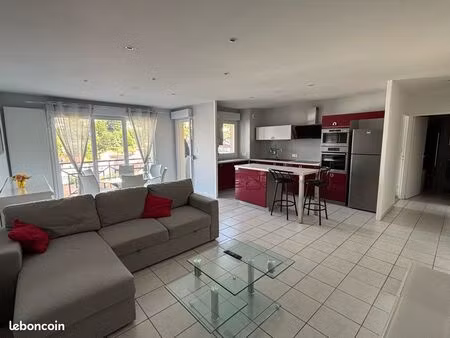appartement f2 meublé – 60 m² – centre-ville de villars