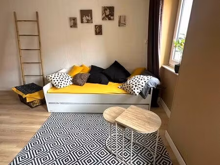 studio meublé 32m2 entièrement équipé situé à puttelange-aux-lacs dans un petit immeuble c