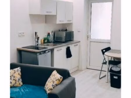 appartement t2 rdc meublé avec cour