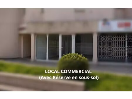 local commercial à vendre – secteur campelieres-rocheville
