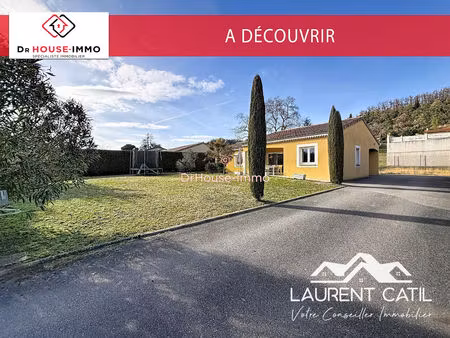 maison contemporaine de plain-pied 94 m² 3 chambres garage jardin soigné mours-saint-eusèb