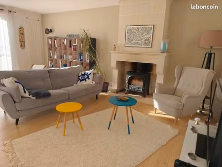 maison 3 chambres + bureau indépendant