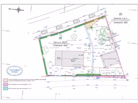 vente terrain 534 m² à boisemont (95000)  170 000 €