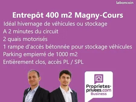 local autos 400 m²