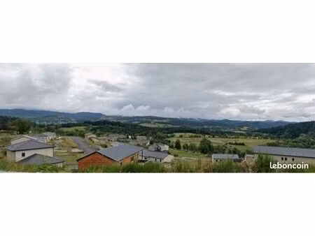 terrain superbe vue