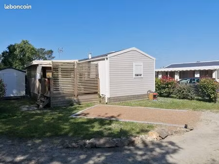 mobilhome 2 chambres à 15' de vannes (56)