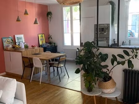 maison/échoppe traversante atypique et lumineuse - quartier bordeaux sud – nansouty – sacr