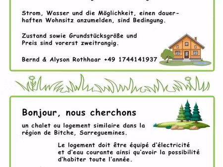 cherche chalet maison de vacances