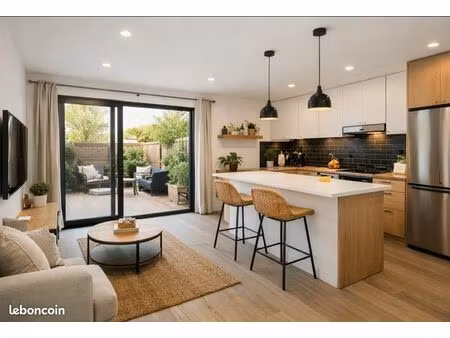 t3 77m² refait à neuf récemment+ terrasse + 2 parkings – résidence sécurisée – blanquefort