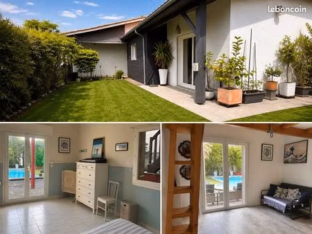 maison familiale avec piscine dans un cadre privilégié