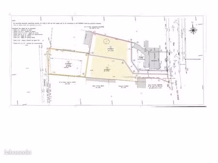 terrain de 1300 m² en centre-ville – idéal projet familial ou investisseur