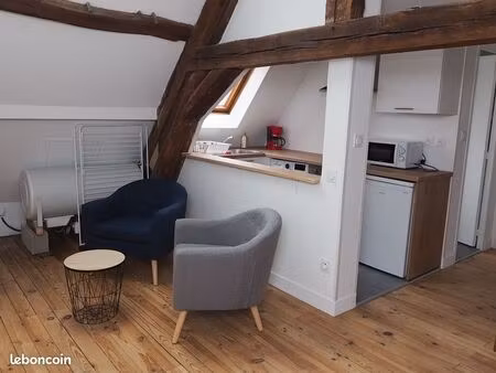 location studio meublé centre ville de gien