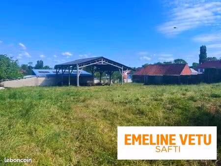 terrain 1013 m² saint-hilaire-cottes