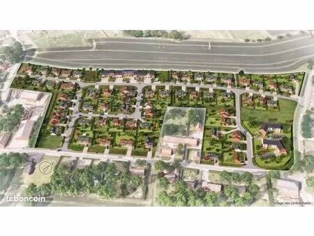 terrain 424 m² la couture