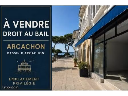 vente droit au bail arcachon