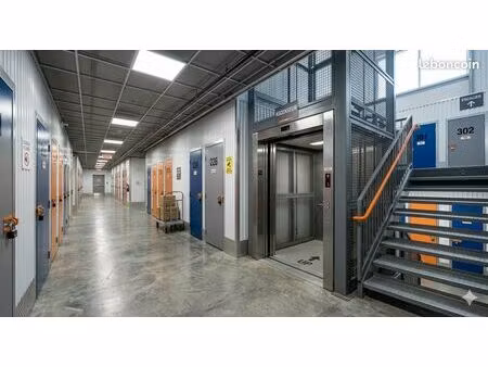 batiment industriel + fond