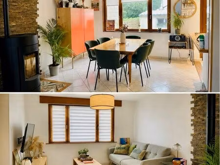 maison 3 chambres + dépendance rénové + toiture neuve