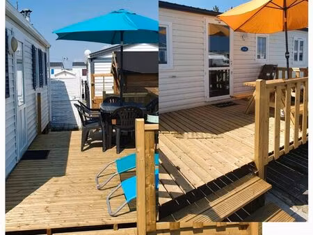 mobil-home à vendre à berck sur mer au camping de la manche ☀️ ? ☀️ ?