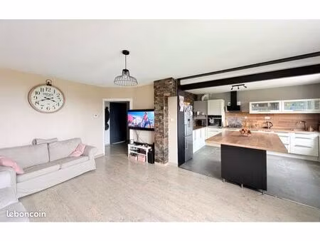 maison de bourg avec vue - séjour ouvert - 4ch + garage