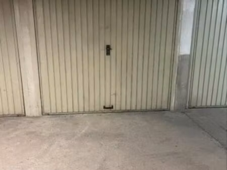 garage box fermé