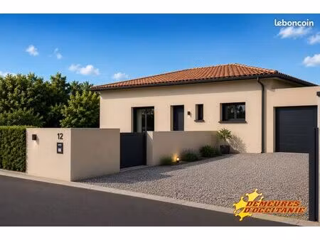 maison neuve à bâtir à saint jean lasseille