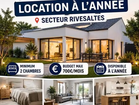 location à l année