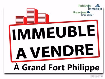 immeuble 322 m² grand-fort-philippe