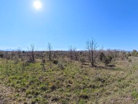 terrain proche des habitations