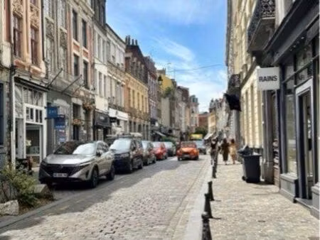 pap vieux-lille : maison de ville indépendante rénovée à neuf