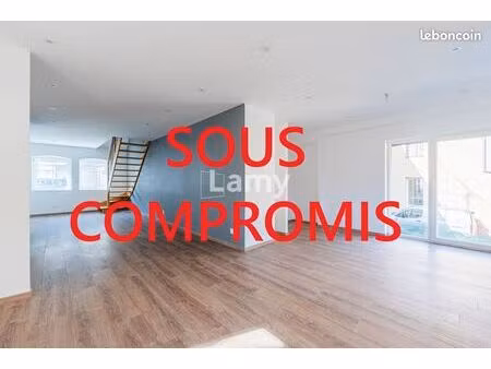 ◊maison 120m² – 2 logements indépendants – sans frais d'agence – rentabilité 14400/an ◊