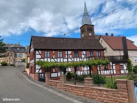 maison alsacienne à colombages - centre de hochfelden