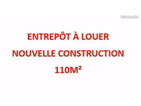 local dépôt entrepôt 110 m²