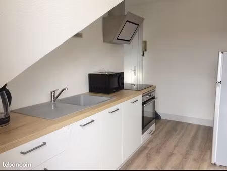 studio meublé clé en main 30m2 – dernier étage au calme – quartier saint-joseph