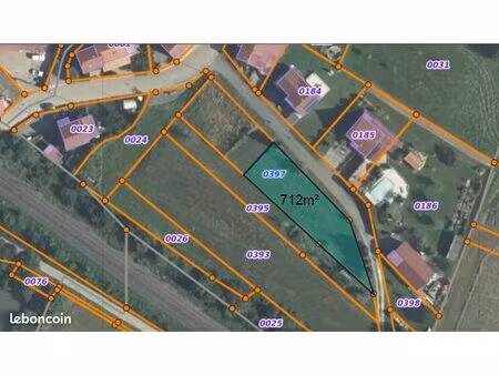 terrain 712m² retzwiller