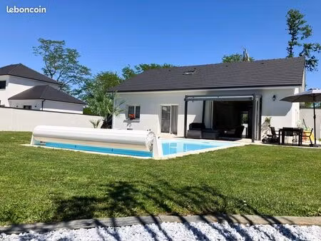 maison contemporaine 2021 - 5 chambres - piscine - idron
