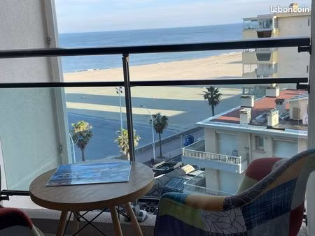 jolie studio meublé vue mer