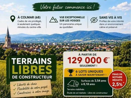 terrain 445 m2