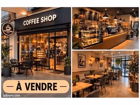 fond de commerce coffee shop