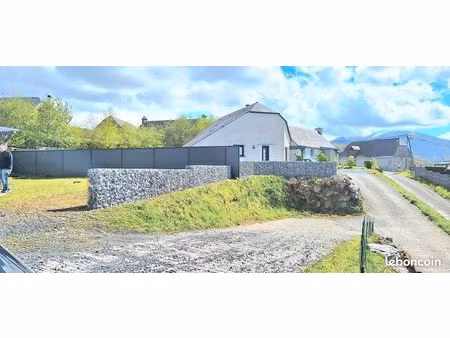 vue panoramique exceptionnelle sur pyrénées – maison contemporaine - rt 2012- arrodets ez 