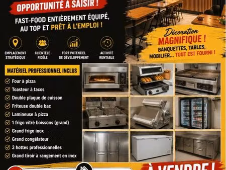 fast food (fond de commerce)