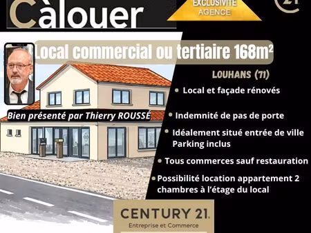 local commercial 168 m² louhans