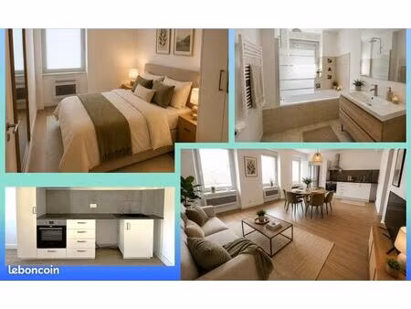 quartier calme  t2 48 m² avec pièce de vie de 29 m²