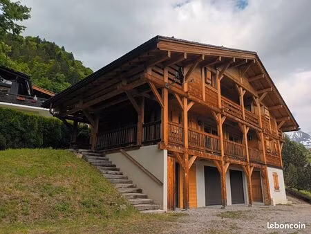 charmant t3 de 67m2 dans chalet traditionnel au grand-bornand  libre au 15 juin 2026