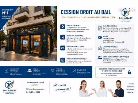 local commercial annemasse