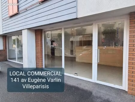 local commercial avec parking — rer b villeparisis - mitry le neuf | vente direct propriét